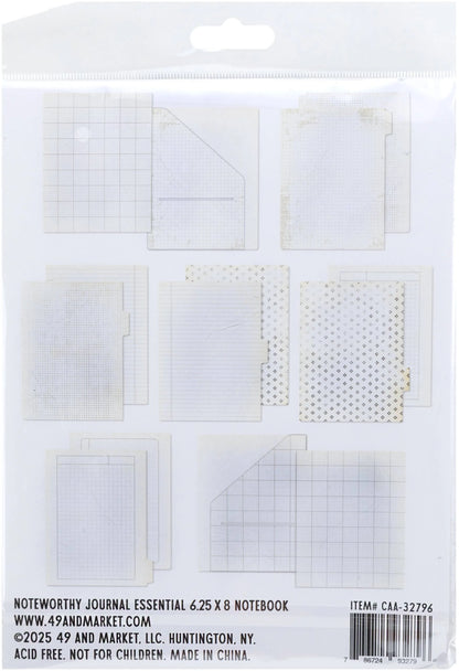 49 and Market - Noteworthy Journal Essential 6 x 8” Spiral Notebook