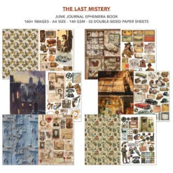 CIAO BELLA -Junk Journal & Ephemera Book - The last mystery