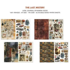 CIAO BELLA -Junk Journal & Ephemera Book - The last mystery