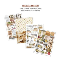 CIAO BELLA -Junk Journal & Ephemera Book - The last mystery