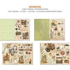 CIAO BELLA -Junk Journal & Ephemera Book - Seventies