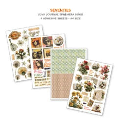 CIAO BELLA -Junk Journal & Ephemera Book - Seventies