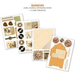 CIAO BELLA -Junk Journal & Ephemera Book - Seventies