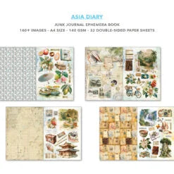 CIAO BELLA -Junk Journal & Ephemera Book - Asia Diary