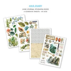 CIAO BELLA -Junk Journal & Ephemera Book - Asia Diary