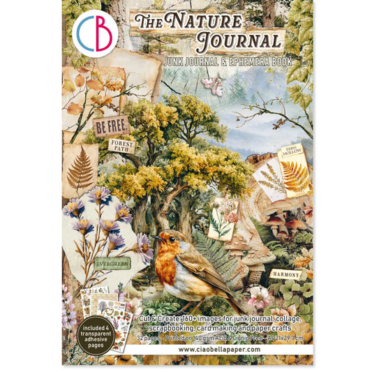 CIAO BELLA -Junk Journal & Ephemera Book - The Nature Journal
