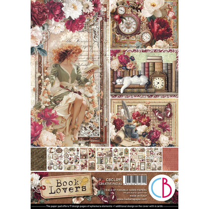 CIAO BELLA -A4 Creative Pad - Book Lovers