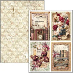CIAO BELLA -A4 Creative Pad - Book Lovers