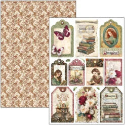 CIAO BELLA -A4 Creative Pad - Book Lovers