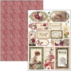 CIAO BELLA -A4 Creative Pad - Book Lovers