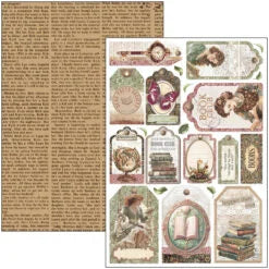 CIAO BELLA -A4 Creative Pad - Book Lovers