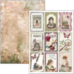 CIAO BELLA -A4 Creative Pad - Book Lovers