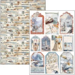 CIAO BELLA -A4 Creative Pad - An Artist Journey