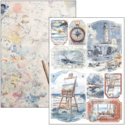 CIAO BELLA -A4 Creative Pad - An Artist Journey