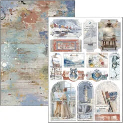 CIAO BELLA -A4 Creative Pad - An Artist Journey