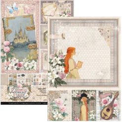 CIAO BELLA -A4 Creative Pad - Courtly Love
