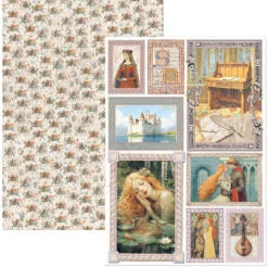 CIAO BELLA -A4 Creative Pad - Courtly Love