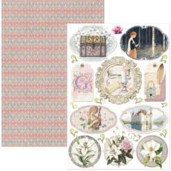 CIAO BELLA -A4 Creative Pad - Courtly Love