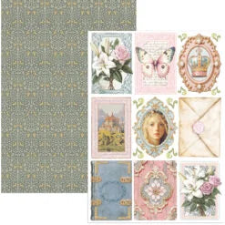 CIAO BELLA -A4 Creative Pad - Courtly Love