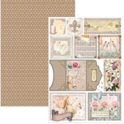 CIAO BELLA -A4 Creative Pad - Courtly Love