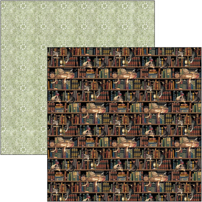 CIAO BELLA  - 8x8 Paper Pad - Book Lovers