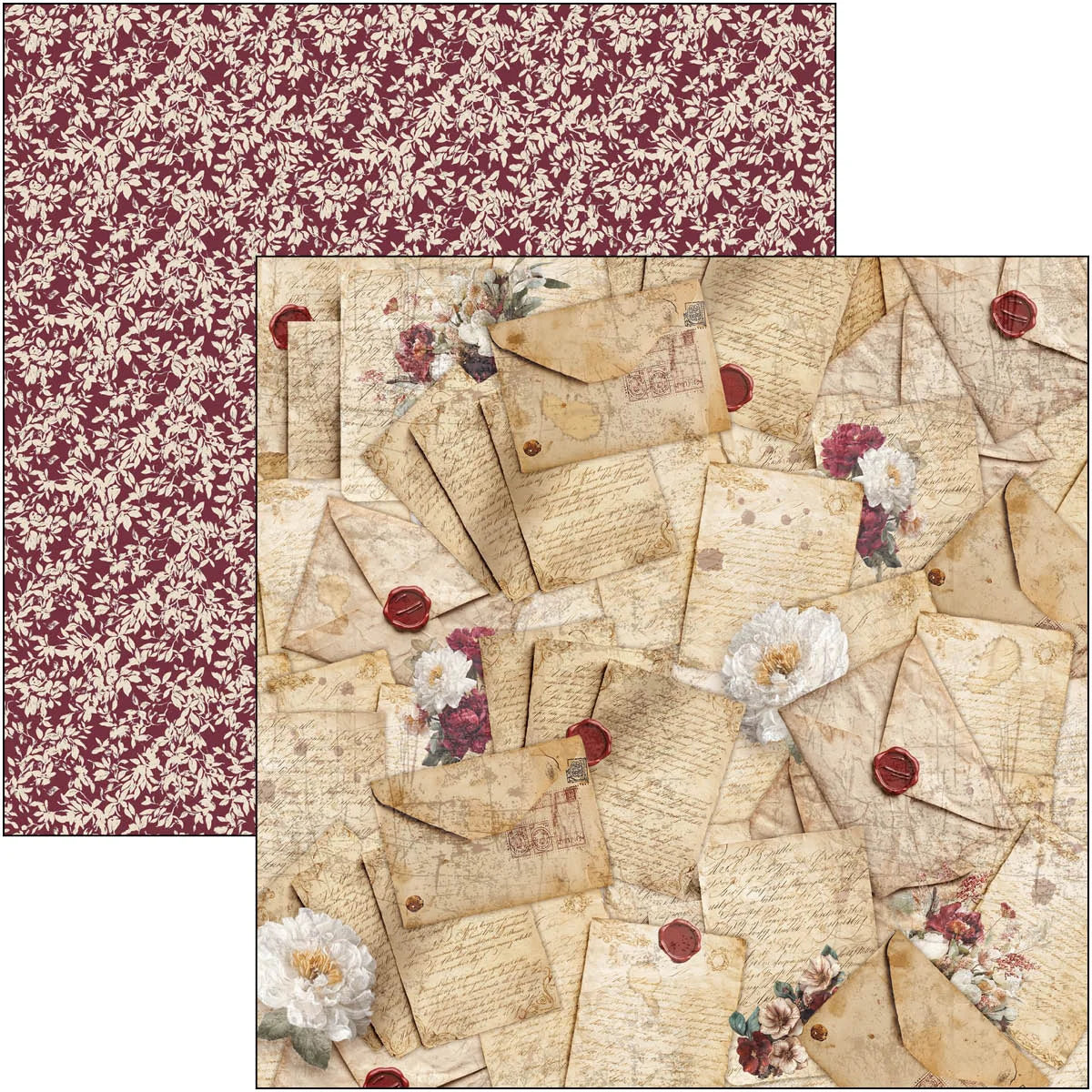 CIAO BELLA  - 8x8 Paper Pad - Book Lovers