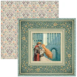 CIAO BELLA  - 8x8 Paper Pad - Courtly Love