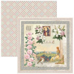 CIAO BELLA  - 8x8 Paper Pad - Courtly Love