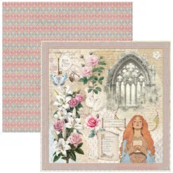 CIAO BELLA  - 8x8 Paper Pad - Courtly Love