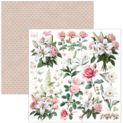 CIAO BELLA  - 8x8 Paper Pad - Courtly Love