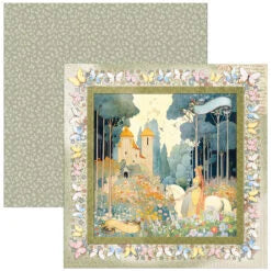 CIAO BELLA  - 8x8 Paper Pad - Courtly Love