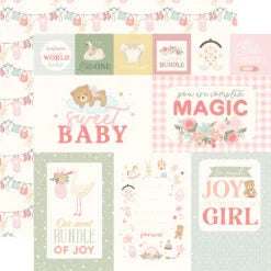 Carta Bella - Little Lullabies - Baby Girl