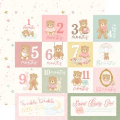Carta Bella - Little Lullabies - Baby Girl