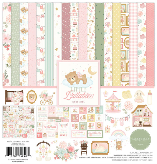 Carta Bella - Little Lullabies - Baby Girl