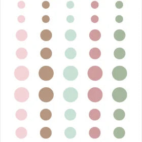 Carta Bella - Little Lullabies - Baby Girl - Enamel Dots