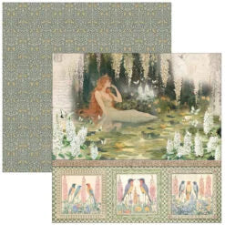 CIAO BELLA  - 12 x 12 Courtly Love