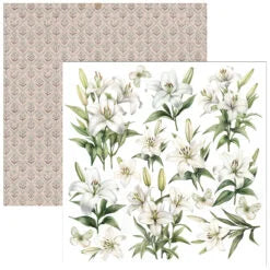 CIAO BELLA - Fussy cut pad 6x6 - Courtly Love
