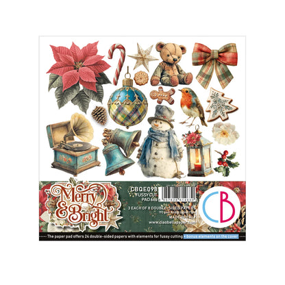 CIAO BELLA - Fussy cut pad 6x6 - Merry & Bright