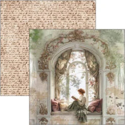 CIAO BELLA  - 12 x 12  Patterns Pad - Book Lovers