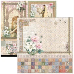 CIAO BELLA  - 12 x 12 Courtly Love