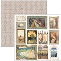 CIAO BELLA  - 12 x 12  Patterns Pad - Courtly Love