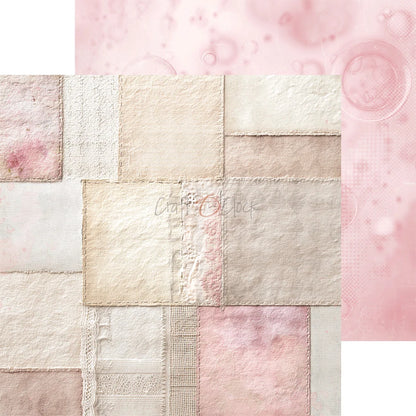 Baby Girl Universe - 8x8 Background Papers