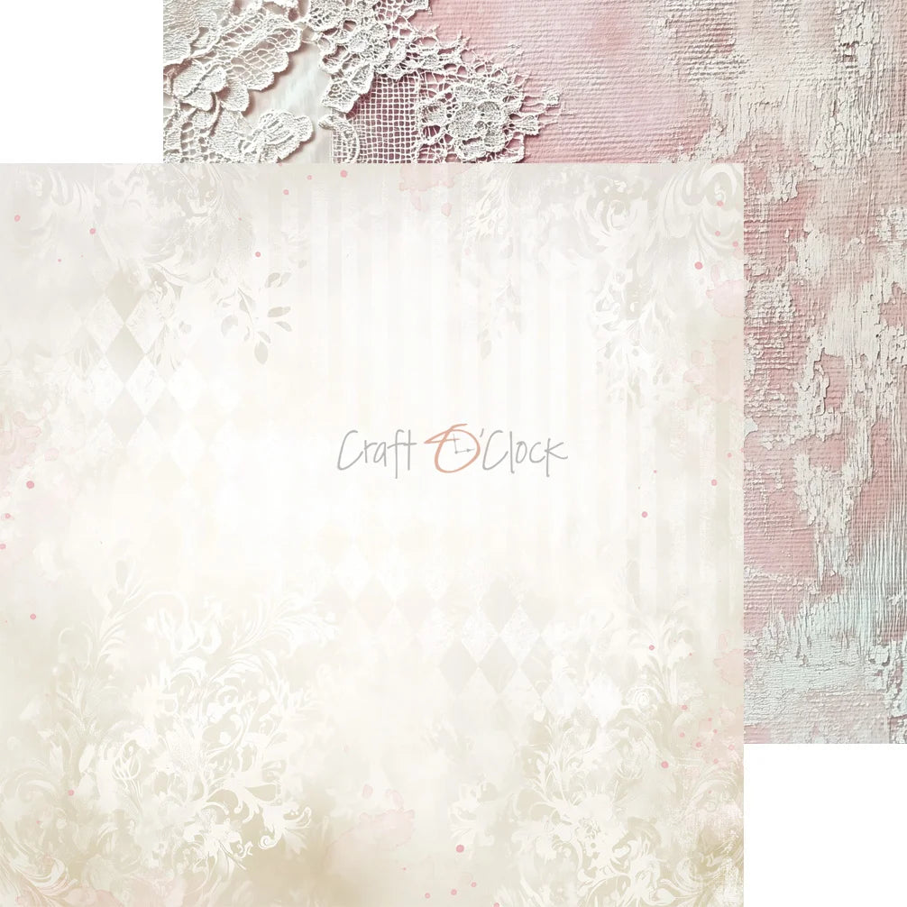 Baby Girl Universe - 8x8 Background Papers