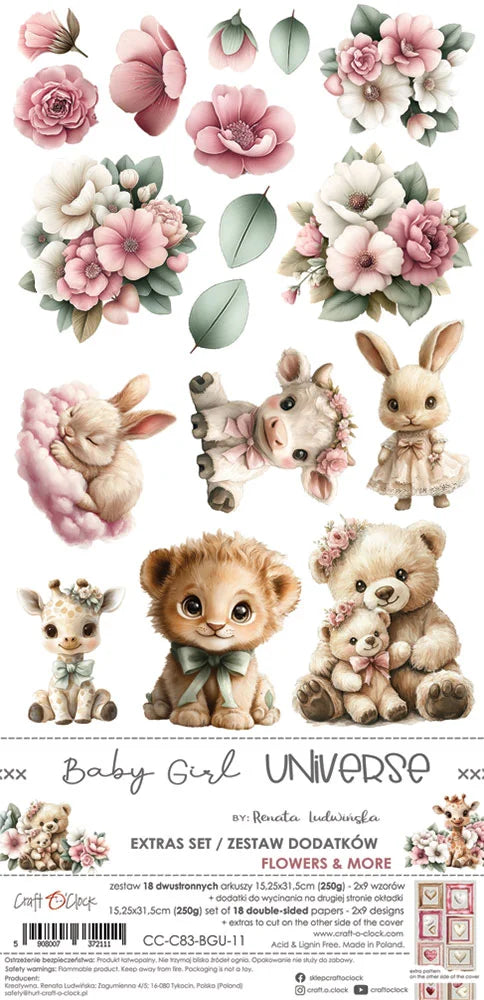 Baby Girl Universe - Extras Set 1 Mixed
