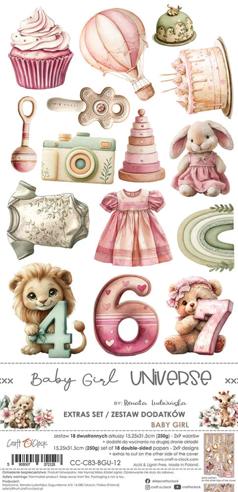 Baby Girl Universe - Extras Set 2 Mixed