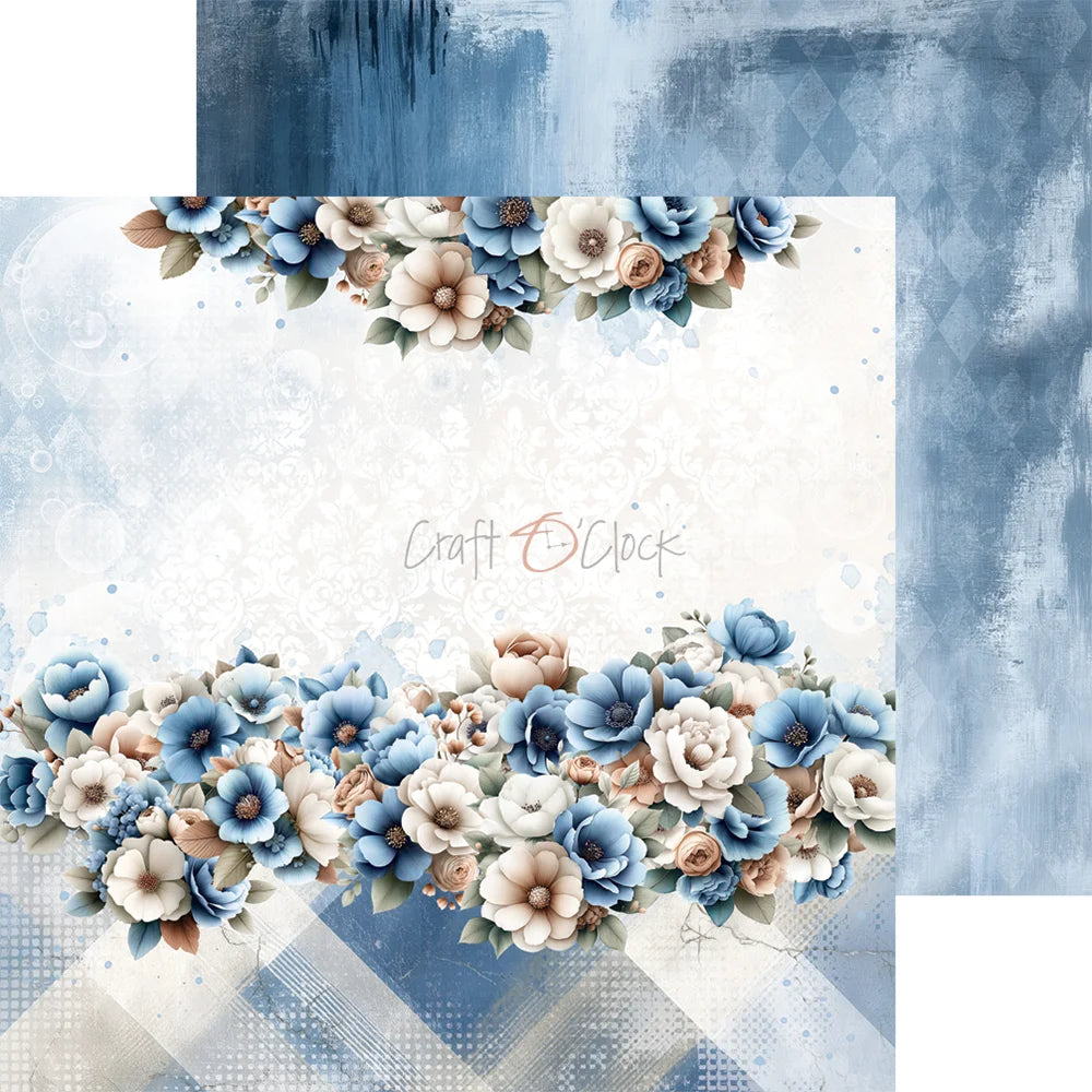 Baby Boy Universe - 8 x 8 Mixed set papers