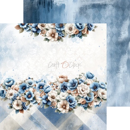 Baby Boy Universe - 8 x 8 Mixed set papers