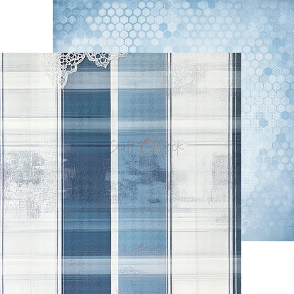 Baby Boy Universe - 8 x 8 Mixed set papers