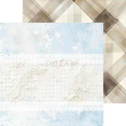 Baby Boy Universe - 8 x 8 Mixed set papers