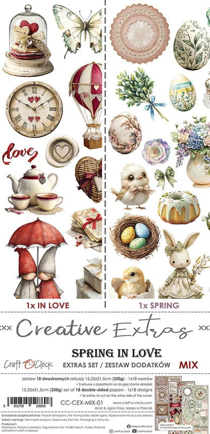 Creative extra - Spring in Love - Mix - Extra Set